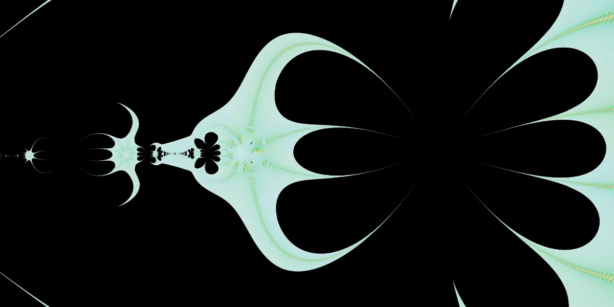 A piece of fractal art produced by FractalPane.