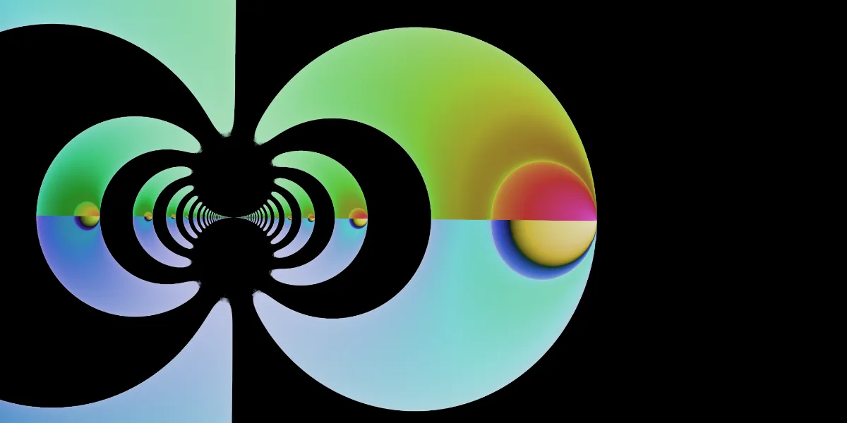 A piece of fractal art produced by FractalPane.