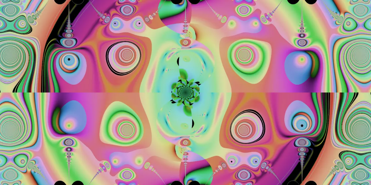 A piece of fractal art produced by FractalPane.