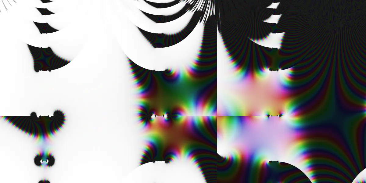 A piece of fractal art produced by FractalPane.
