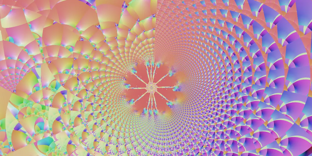 A piece of fractal art produced by FractalPane.