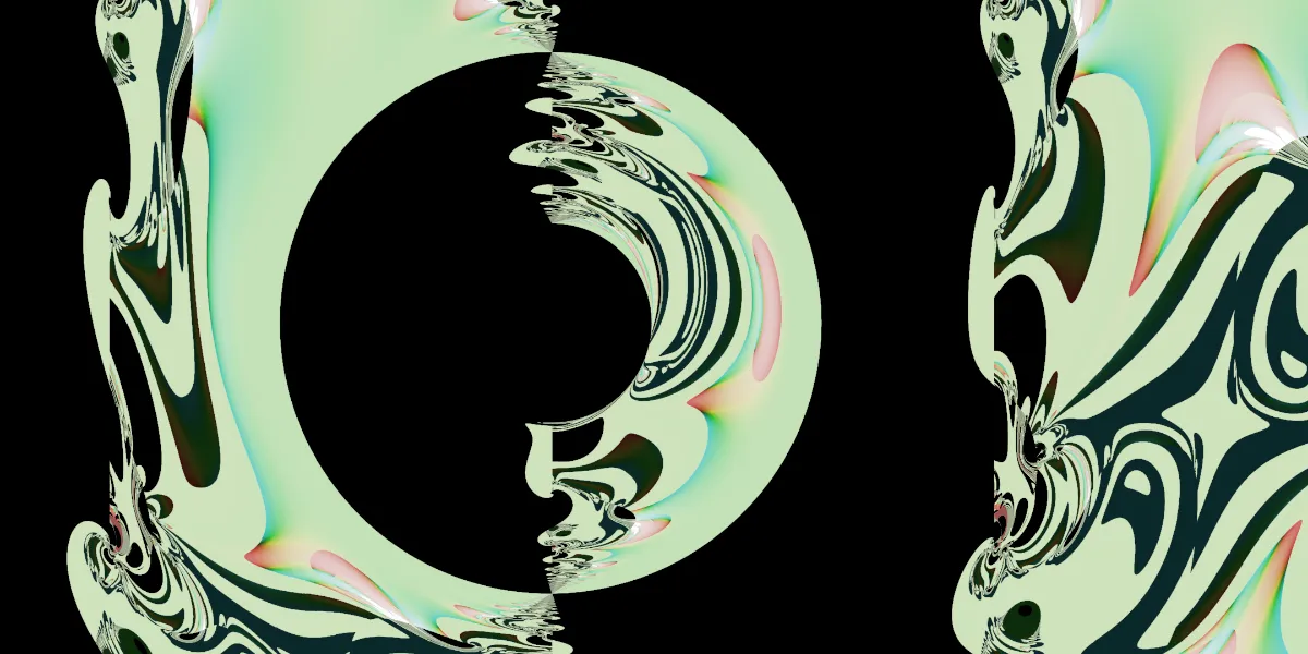 A piece of fractal art produced by FractalPane.