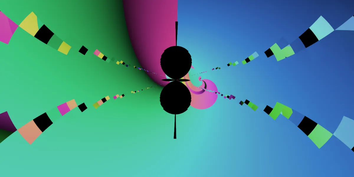 A piece of fractal art produced by FractalPane.