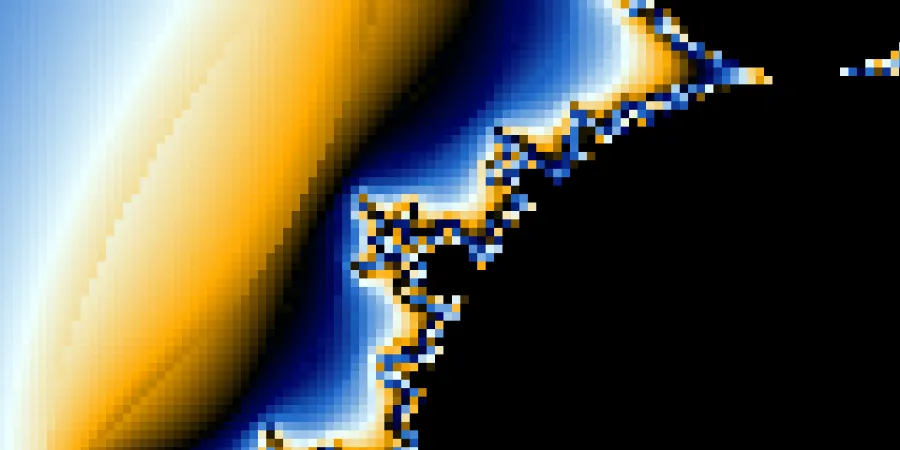 A piece of fractal art produced by FractalPane.
