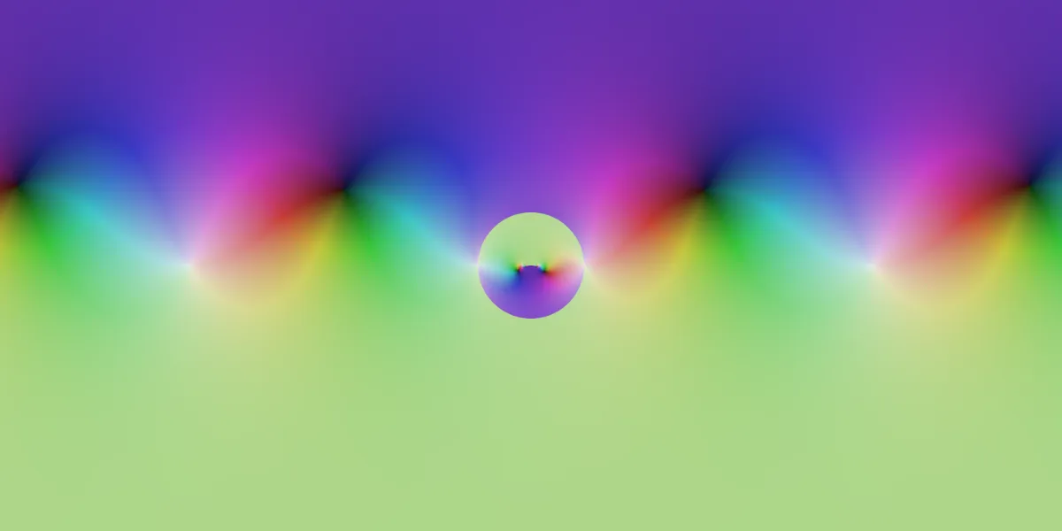 A piece of fractal art produced by FractalPane.