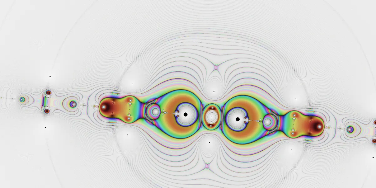 A piece of fractal art produced by FractalPane.