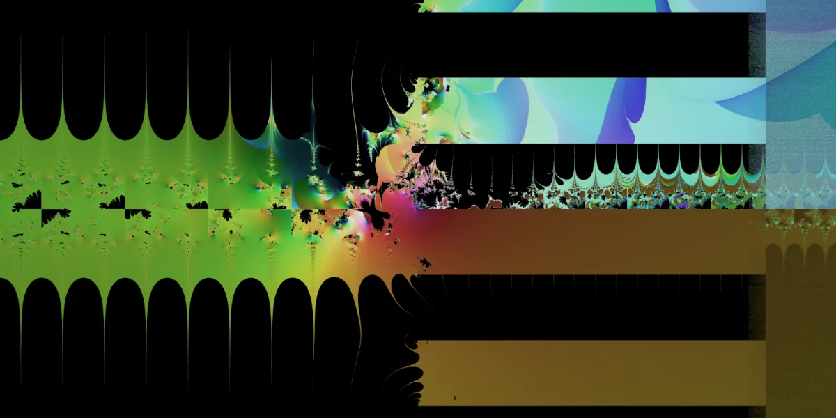 A piece of fractal art produced by FractalPane.