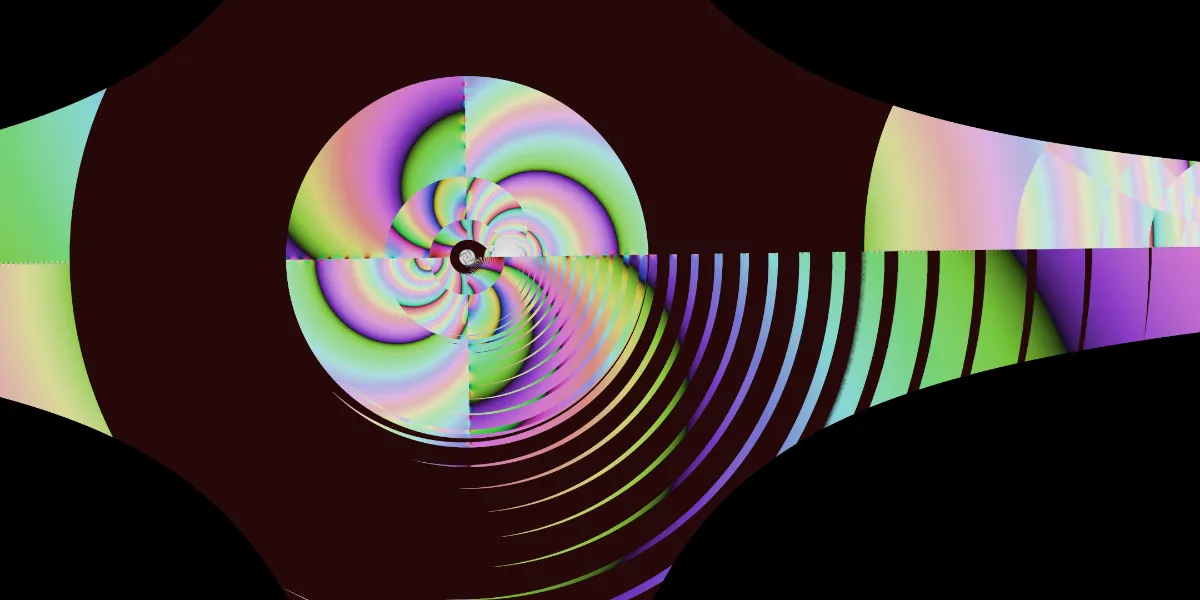 A piece of fractal art produced by FractalPane.