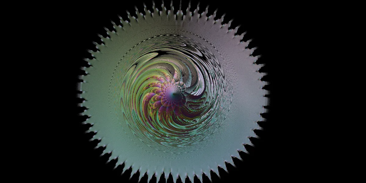 A piece of fractal art produced by FractalPane.