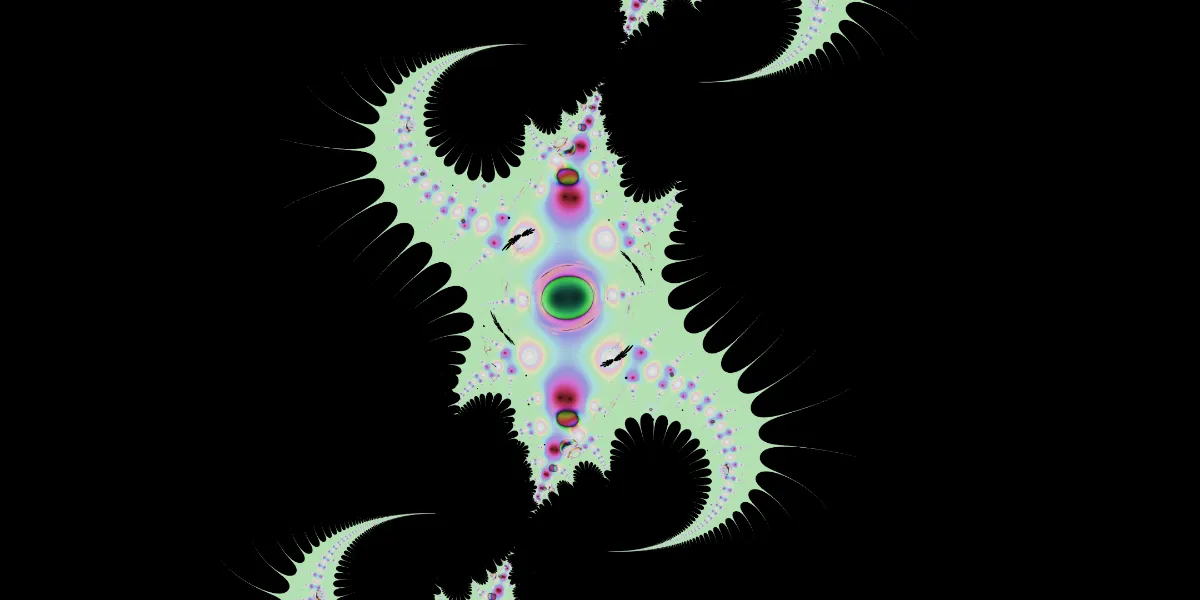 A piece of fractal art produced by FractalPane.