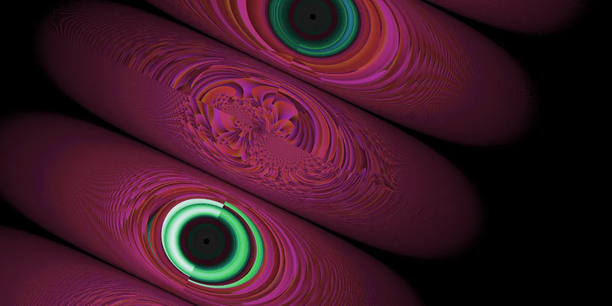 A piece of fractal art produced by FractalPane.