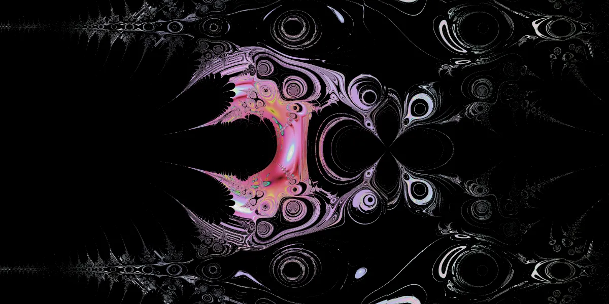 A piece of fractal art produced by FractalPane.