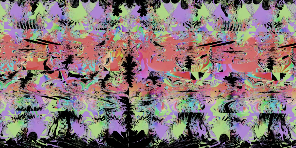 A piece of fractal art produced by FractalPane.