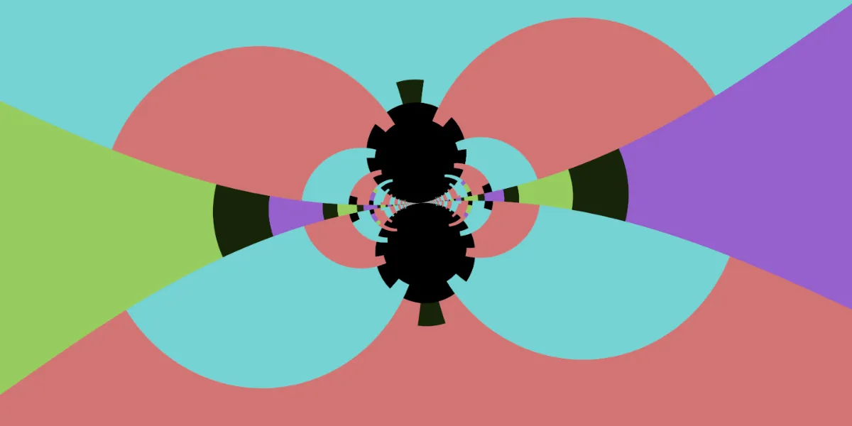 A piece of fractal art produced by FractalPane.