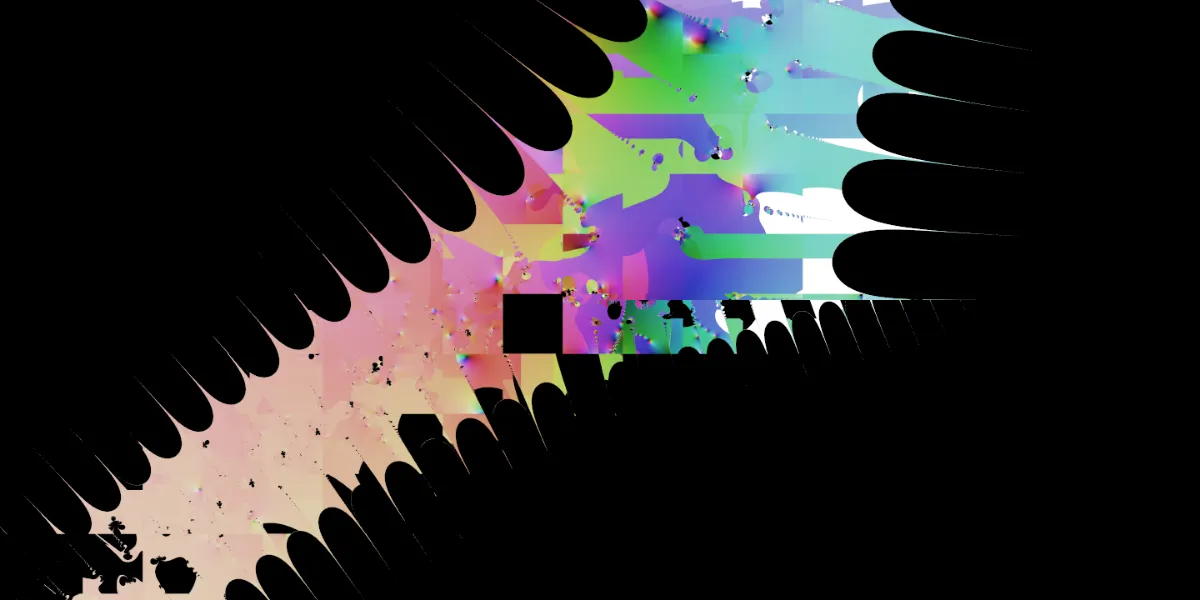 A piece of fractal art produced by FractalPane.