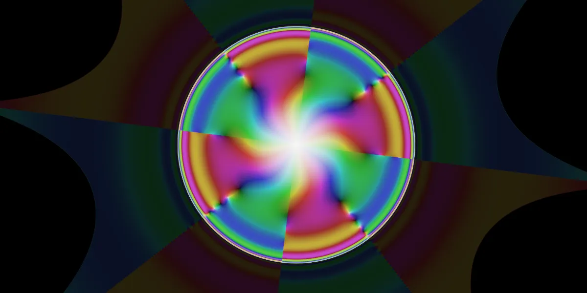 A piece of fractal art produced by FractalPane.