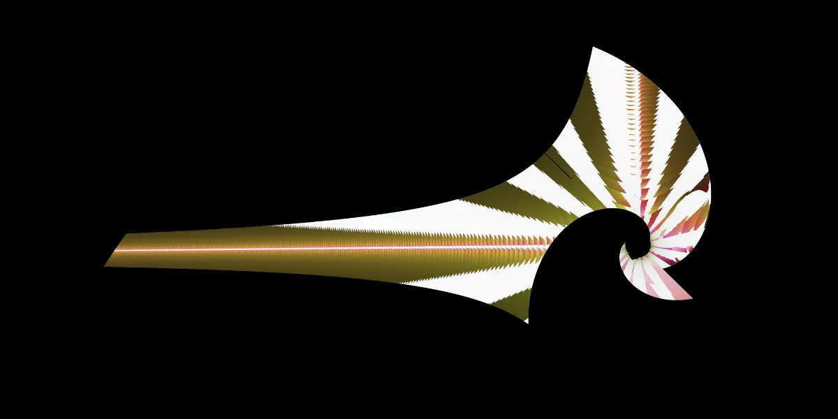 A piece of fractal art produced by FractalPane.