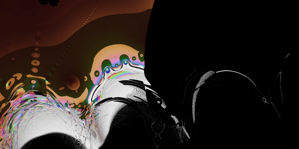 A piece of fractal art produced by FractalPane.