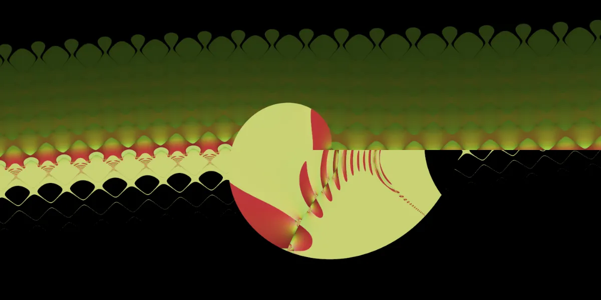 A piece of fractal art produced by FractalPane.