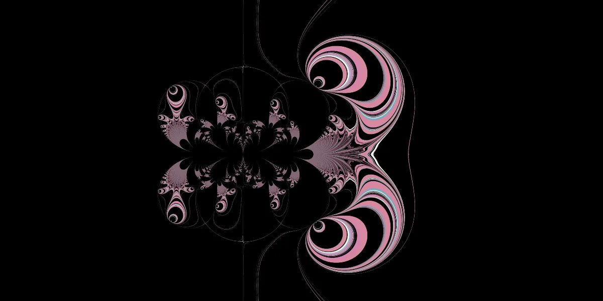 A piece of fractal art produced by FractalPane.