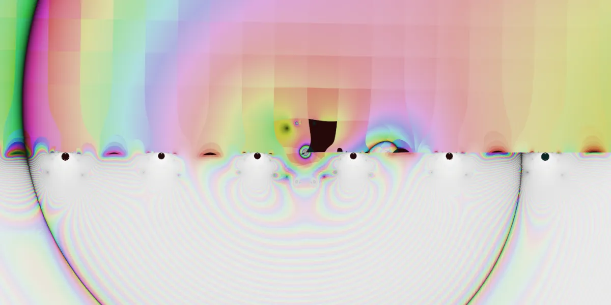 A piece of fractal art produced by FractalPane.