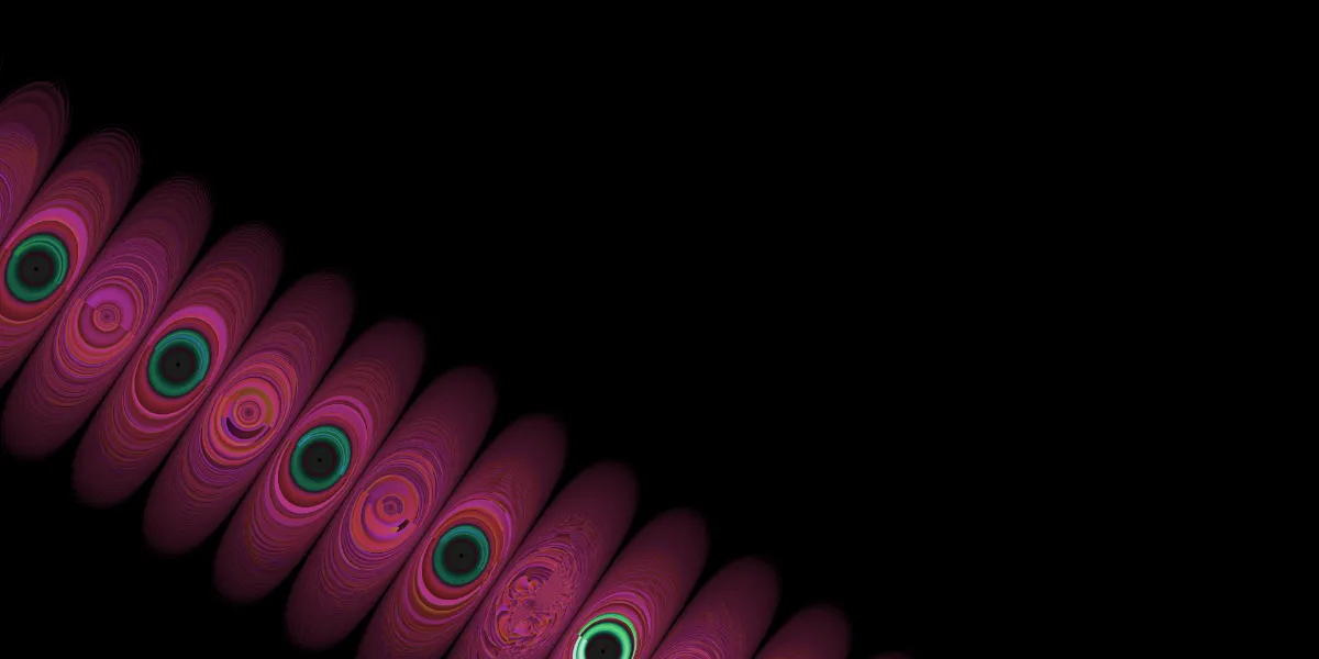 A piece of fractal art produced by FractalPane.