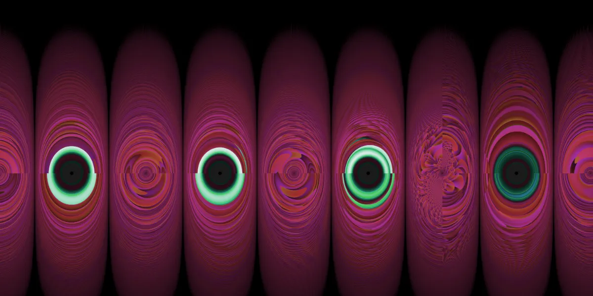 A piece of fractal art produced by FractalPane.