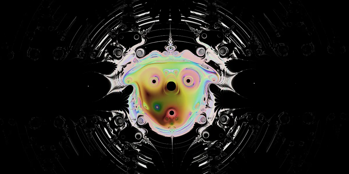 A piece of fractal art produced by FractalPane.