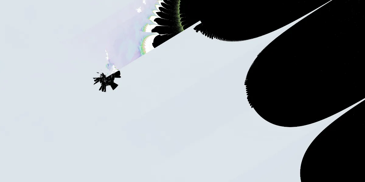 A piece of fractal art produced by FractalPane.