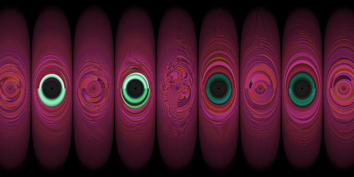 A piece of fractal art produced by FractalPane.