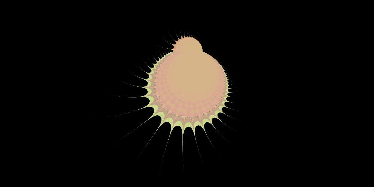 A piece of fractal art produced by FractalPane.