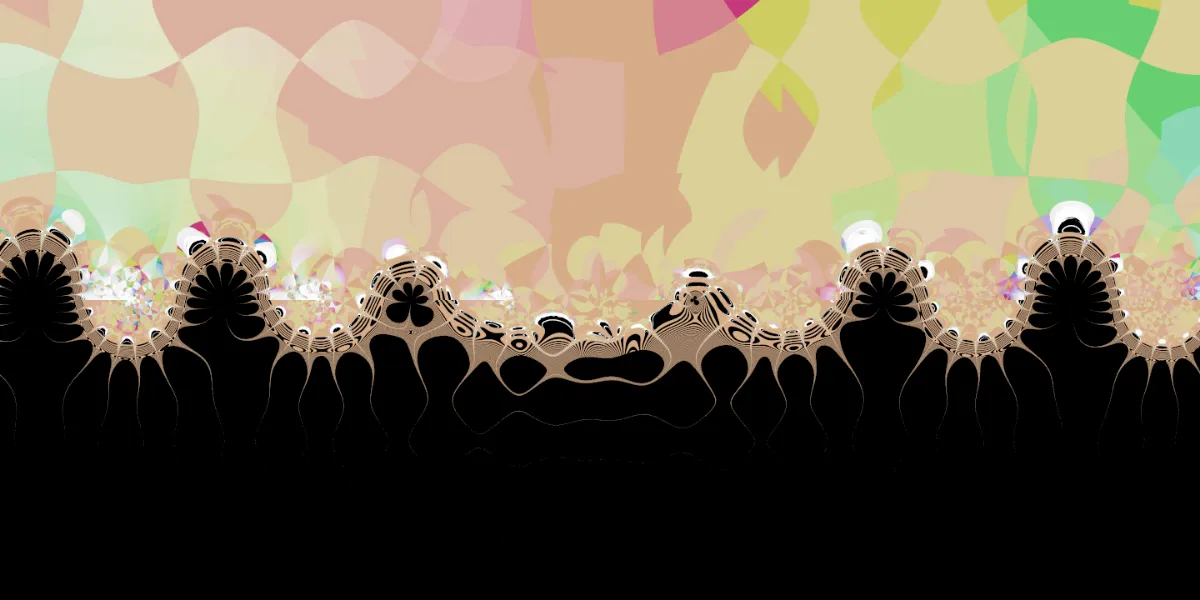 A piece of fractal art produced by FractalPane.