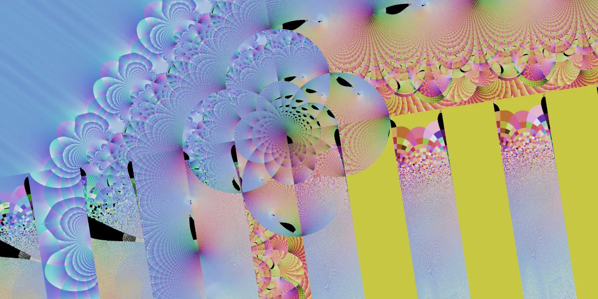 A piece of fractal art produced by FractalPane.
