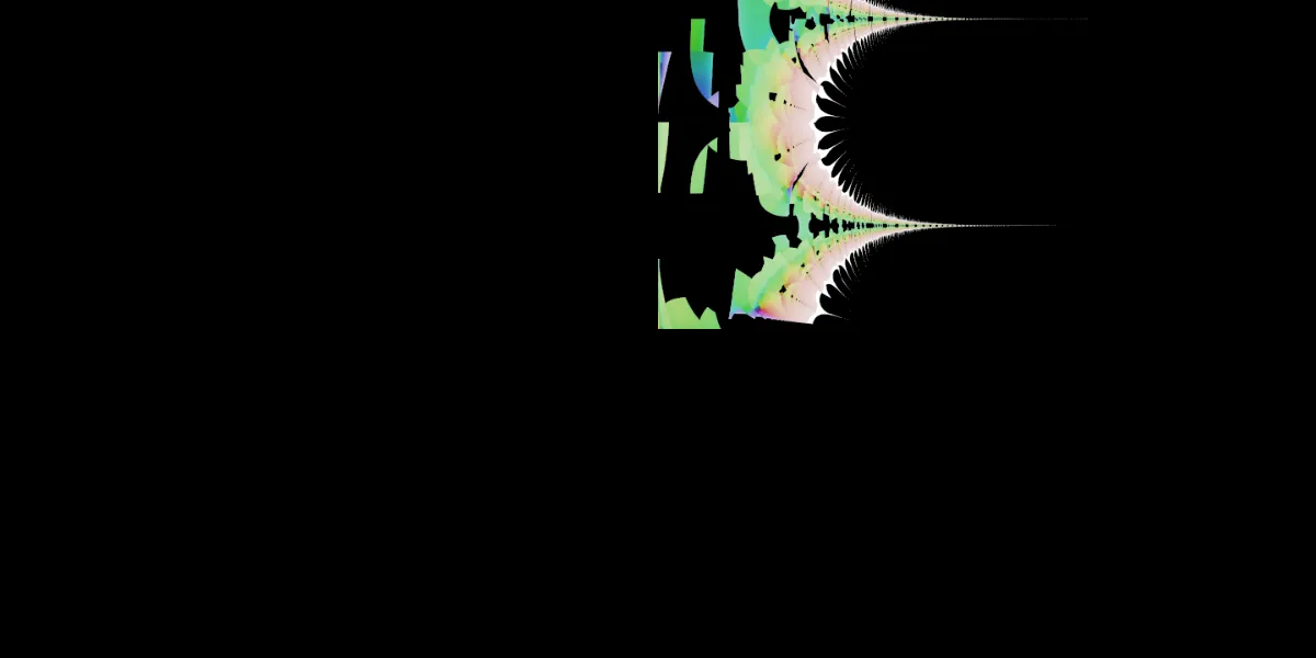 A piece of fractal art produced by FractalPane.