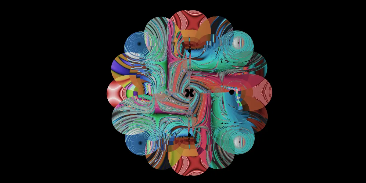 A piece of fractal art produced by FractalPane.