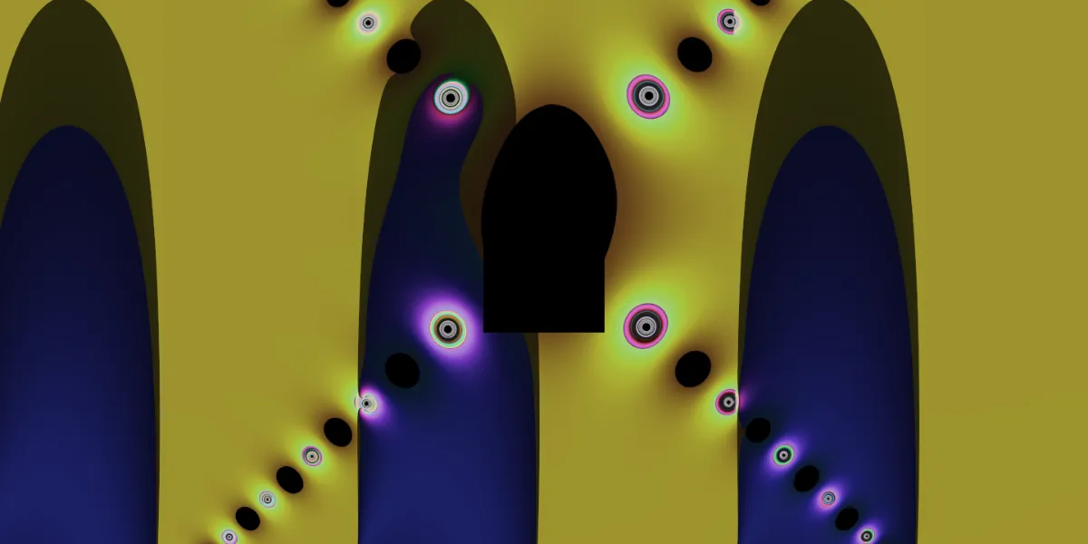 A piece of fractal art produced by FractalPane.