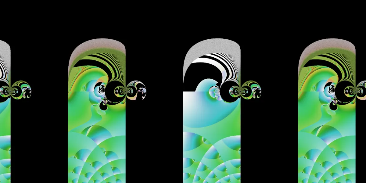 A piece of fractal art produced by FractalPane.
