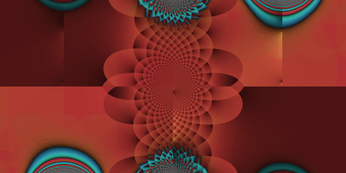 A piece of fractal art produced by FractalPane.