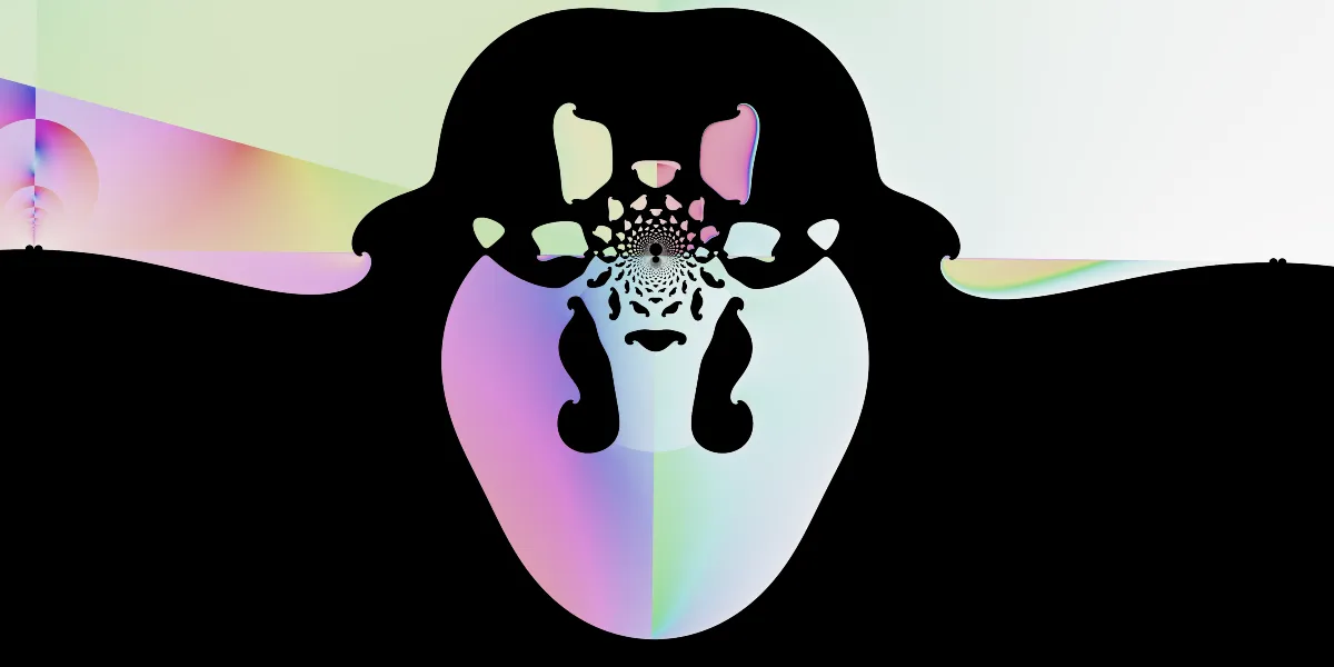 A piece of fractal art produced by FractalPane.