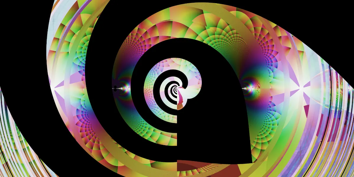 A piece of fractal art produced by FractalPane.