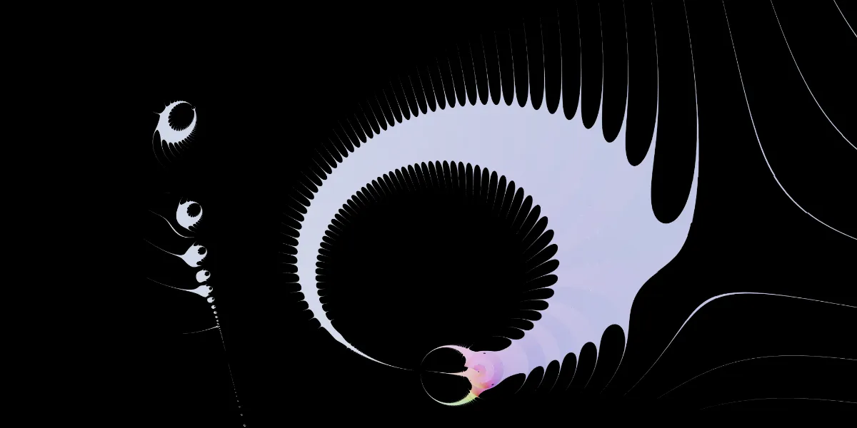 A piece of fractal art produced by FractalPane.