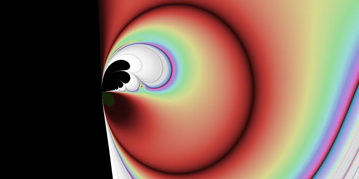 A piece of fractal art produced by FractalPane.
