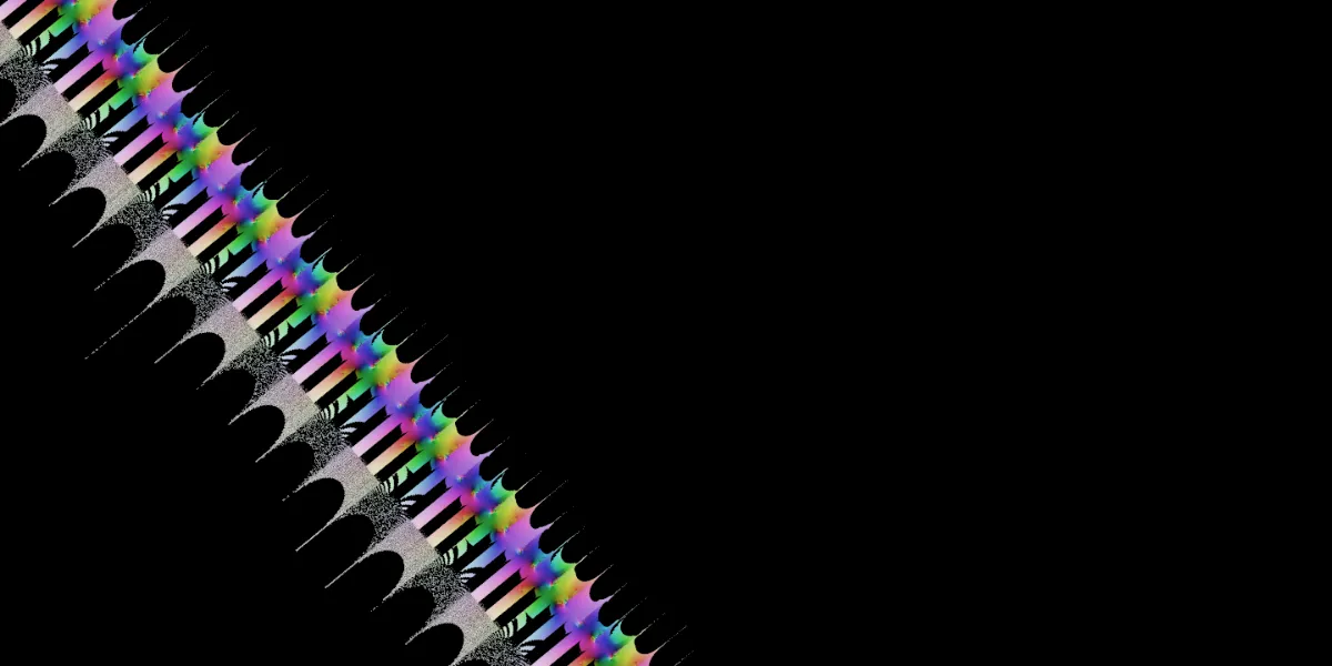A piece of fractal art produced by FractalPane.