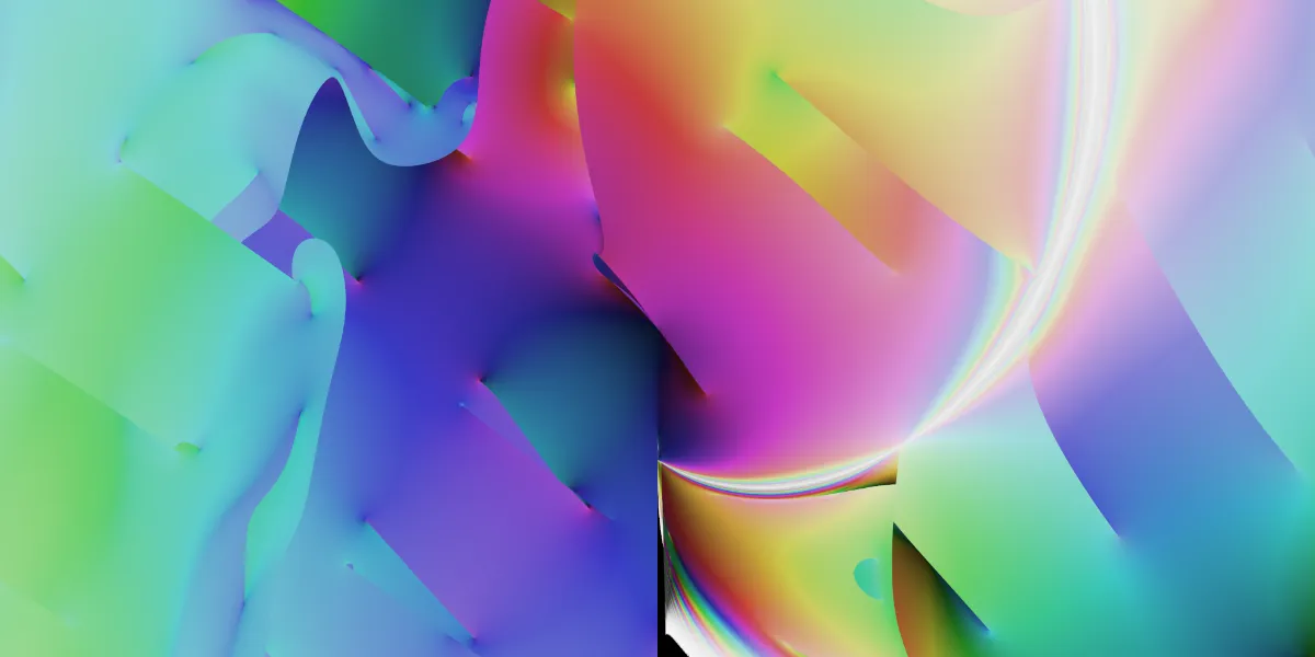 A piece of fractal art produced by FractalPane.