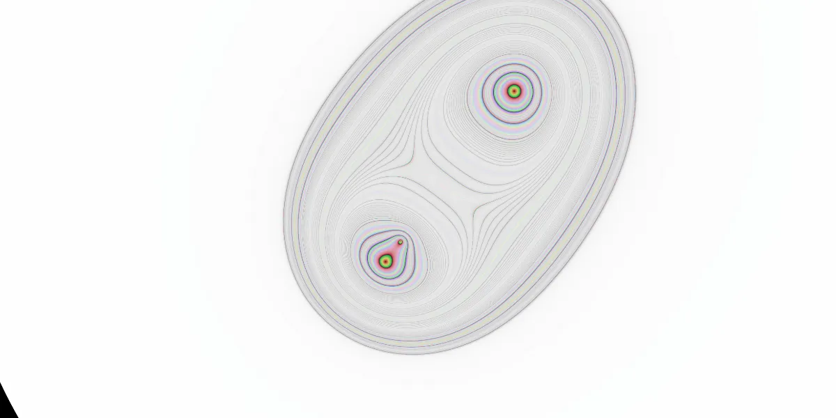 A piece of fractal art produced by FractalPane.