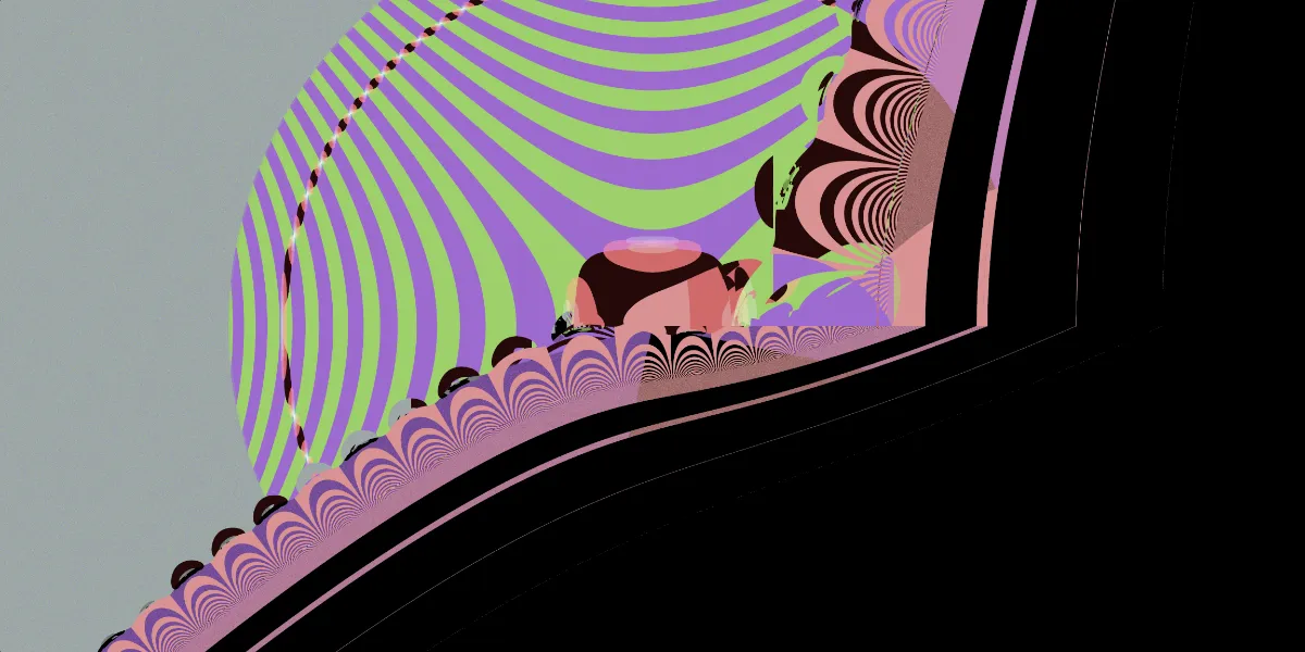 A piece of fractal art produced by FractalPane.