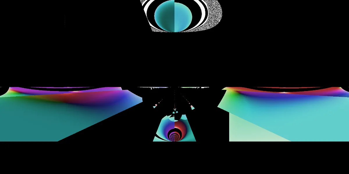 A piece of fractal art produced by FractalPane.