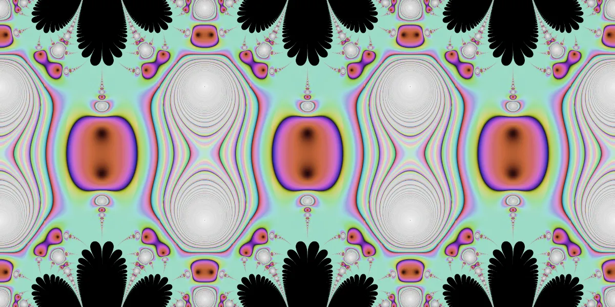 A piece of fractal art produced by FractalPane.