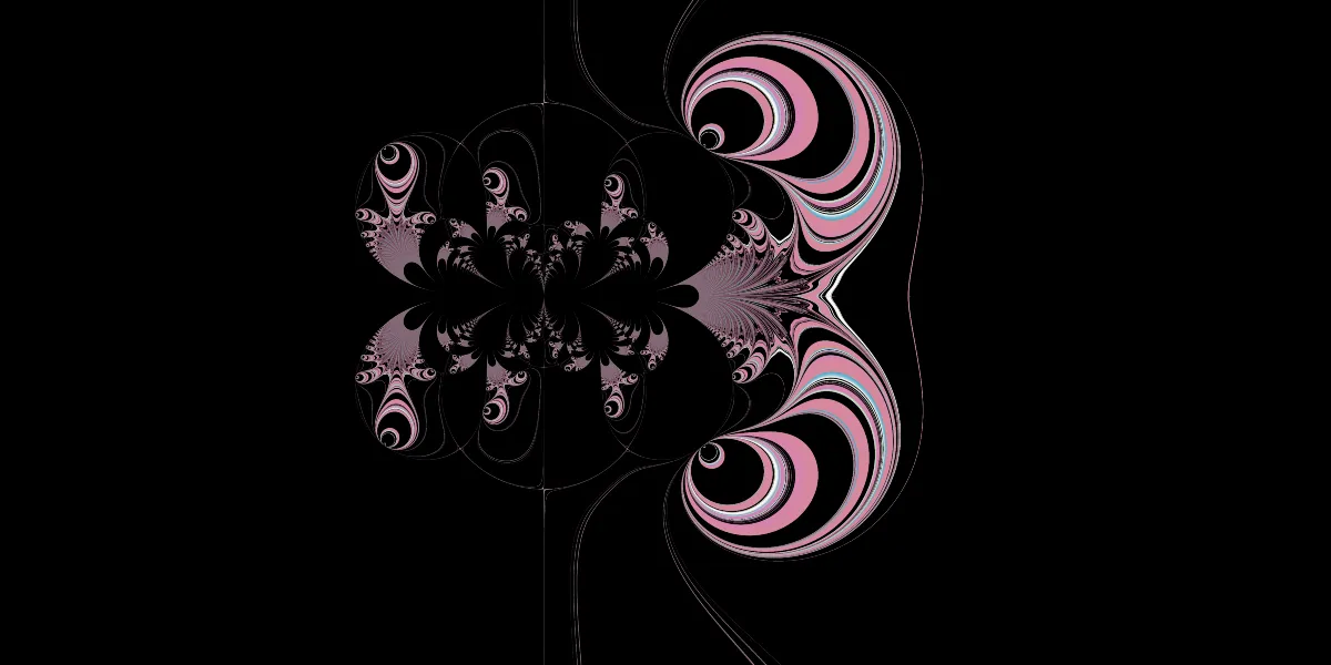 A piece of fractal art produced by FractalPane.