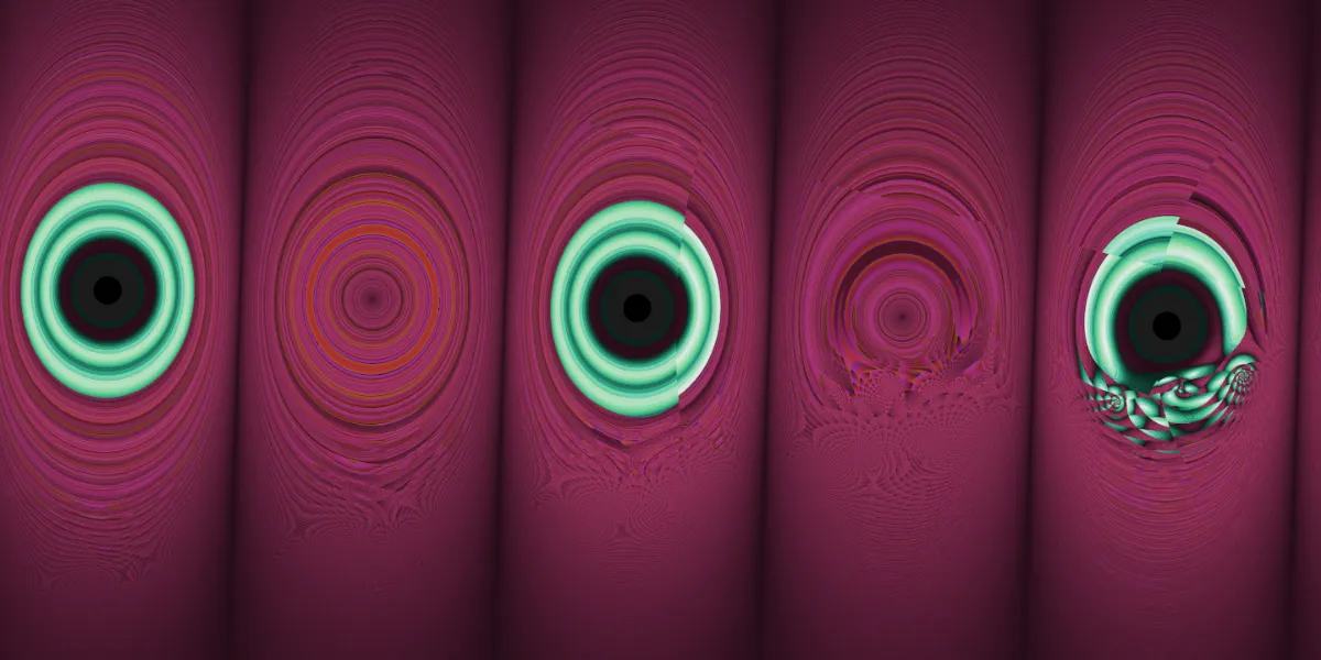 A piece of fractal art produced by FractalPane.